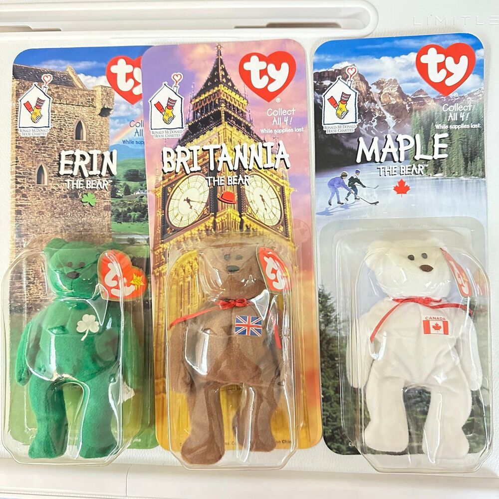 Ty Beanie Babies from McDonald’s 1999